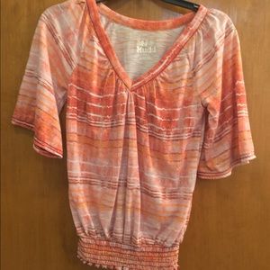Orange shirt